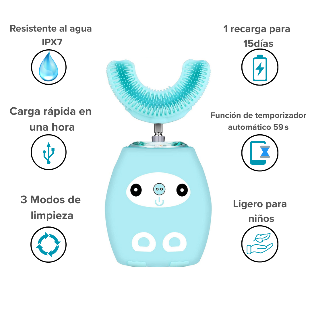 Cepillo Dental Electrico para Niños